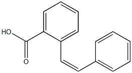 (Z)-Stilbene-2-carboxylic acid 结构式