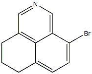 4-Bromo-8,9-dihydro-7H-benzo[de]isoquinoline 结构式