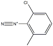 2-Chloro-6-methylbenzenediazonium 结构式