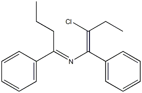 7-Chloro-4,6-diphenyl-5-aza-4,6-nonadiene 结构式