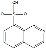 8-Isoquinolinesulfonic acid 结构式