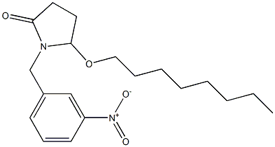 5-(Octyloxy)-1-[3-nitrobenzyl]pyrrolidin-2-one 结构式