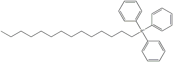 Triphenyltetradecylphosphonium 结构式