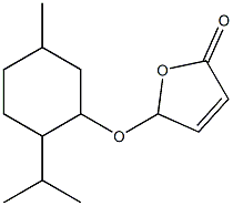 5-(p-Menthan-3-yloxy)-2(5H)-furanone 结构式