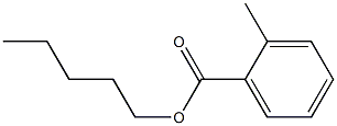 o-Methylbenzoic acid amyl ester 结构式