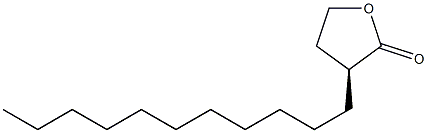 (S)-3-Undecyldihydrofuran-2(3H)-one 结构式