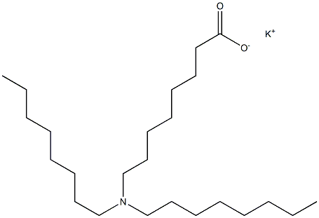 8-(Dioctylamino)octanoic acid potassium salt 结构式