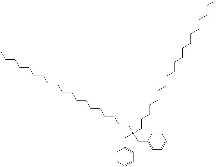 Dinonadecyldibenzylaminium 结构式