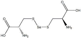 S,S'-Selenobis(L-cysteine) 结构式