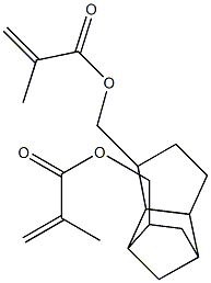 Bismethacrylic acid tricyclo[5.2.1.02,6]decane-3,9-diylbismethylene ester 结构式