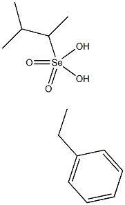 2-Phenylethaneselenoic acid Se-(1,2-dimethylpropyl) ester 结构式