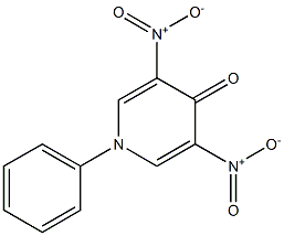 1-Phenyl-3,5-dinitropyridin-4(1H)-one 结构式