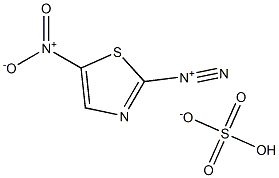 5-Nitrothiazole-2-diazonium bisulfate 结构式