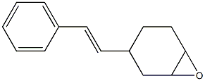3-(2-Phenylethenyl)-7-oxabicyclo[4.1.0]heptane 结构式