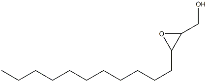 2,3-Epoxytetradecan-1-ol 结构式