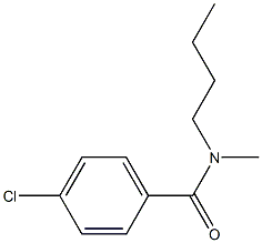 N-Methyl-N-butyl-4-chlorobenzamide 结构式