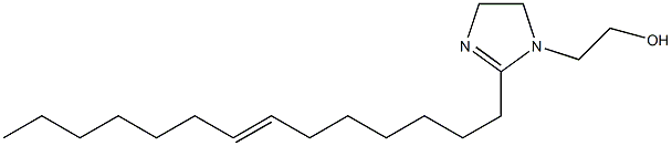 2-(7-Tetradecenyl)-2-imidazoline-1-ethanol 结构式