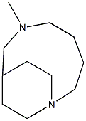 6-Methyl-1,6-diazabicyclo[6.2.2]dodecane 结构式