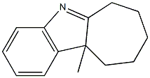10a-Methyl-6,7,8,9,10,10a-hexahydrocyclohept[b]indole 结构式