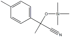 2-(4-Methylphenyl)-2-(trimethylsilyloxy)propanenitrile 结构式