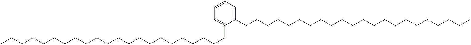 1,2-Didocosylbenzene 结构式