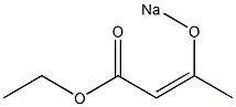 3-(Sodiooxy)-2-butenoic acid ethyl ester 结构式