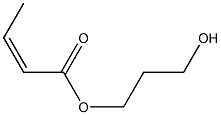 1,3-Propanediol 1-isocrotonate 结构式