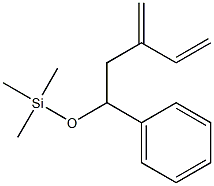 3-Methylene-5-phenyl-5-trimethylsilyloxy-1-pentene 结构式