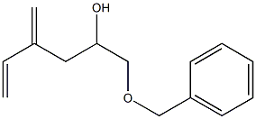 1-Benzyloxy-4-methylene-5-hexen-2-ol 结构式