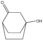 4-Hydroxybicyclo[2.2.2]octan-2-one 结构式