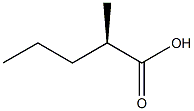 (R)-2-Methylvaleric acid 结构式