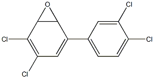 2-(3,4-Dichlorophenyl)-4,5-dichloro-7-oxabicyclo[4.1.0]hepta-2,4-diene 结构式