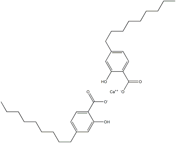 Bis(4-nonyl-2-hydroxybenzoic acid)calcium salt 结构式