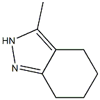 4,5,6,7-Tetrahydro-3-methyl-2H-indazole 结构式