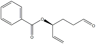 (S)-4-Benzoyloxy-5-hexenal 结构式