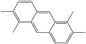 1,2,5,6-Tetramethylanthracene 结构式
