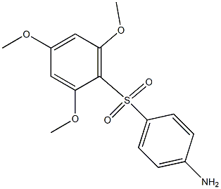 4-[(2,4,6-Trimethoxyphenyl)sulfonyl]aniline 结构式