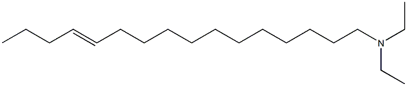 N,N-Diethyl-12-hexadecen-1-amine 结构式