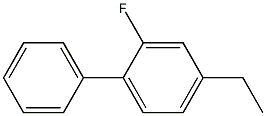 2-Fluoro-4-ethyl-1,1'-biphenyl 结构式