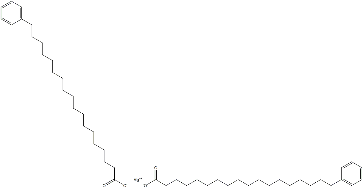Bis(18-phenylstearic acid)magnesium salt 结构式