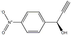 (S)-1-(4-Nitrophenyl)-2-propyn-1-ol 结构式