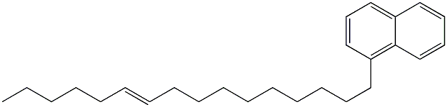 1-(10-Hexadecenyl)naphthalene 结构式