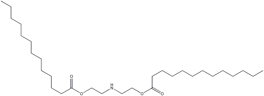 2,2'-Iminobis(ethanol tridecanoate) 结构式