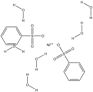 Nickel bisbenzenesulfonate hexahydrate 结构式