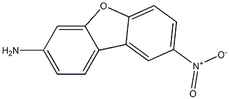 7-Amino-2-nitrodibenzofuran 结构式