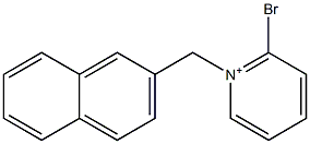 2-Bromo-1-(2-naphtylmethyl)pyridinium 结构式