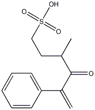 2-Phenylsulfo-4-methyl-1-hexen-3-one 结构式