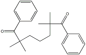2,2,6,6-Tetramethyl-1,7-diphenylheptane-1,7-dione 结构式