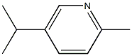 2-Methyl-5-isopropylpyridine 结构式