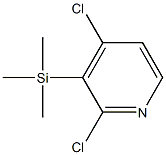 3-(Trimethylsilyl)-2,4-dichloropyridine 结构式